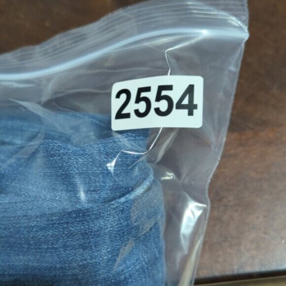 Ariat Jeans Women's 26R Blue Trouser Mid Rise Stretch Outseam Ella Wide Leg - Picture 13 of 13